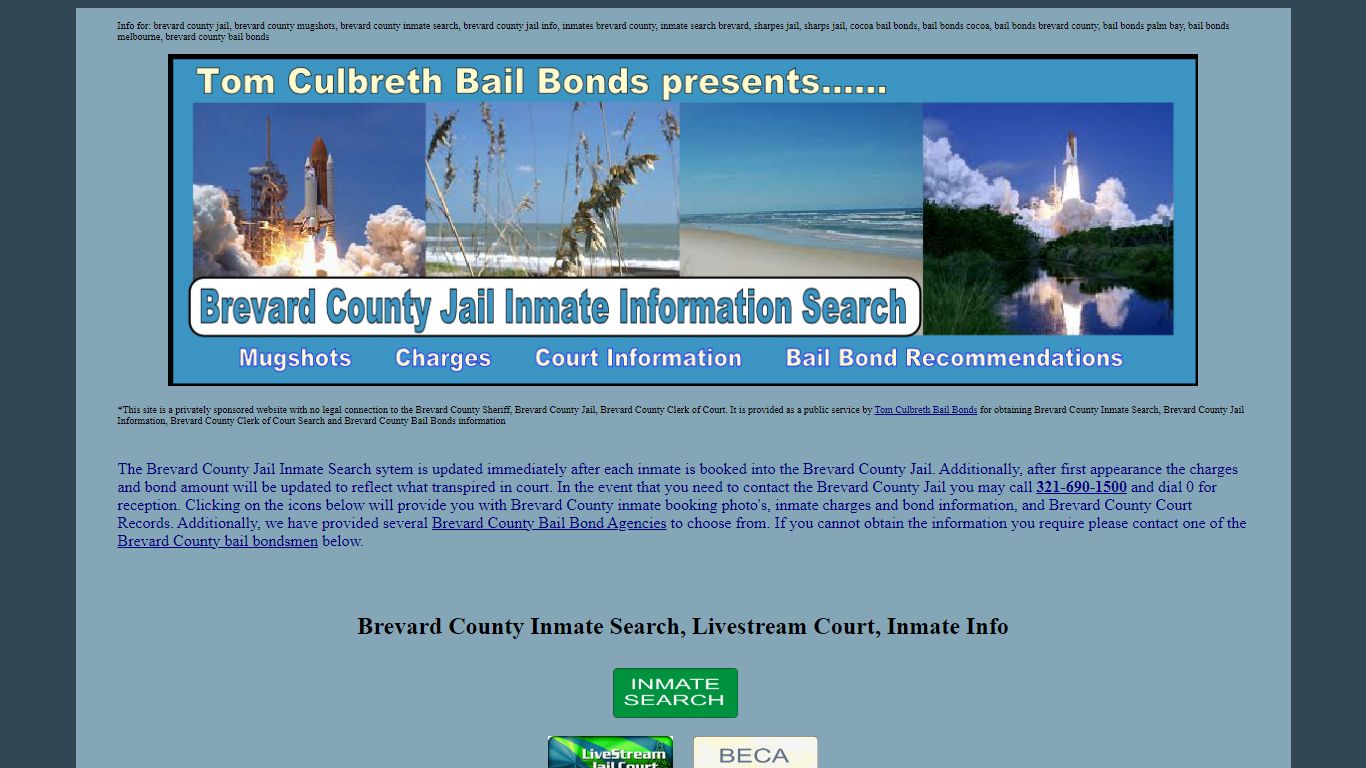 Brevard County Jail | Brevard County Inmate Search | Brevard County ...